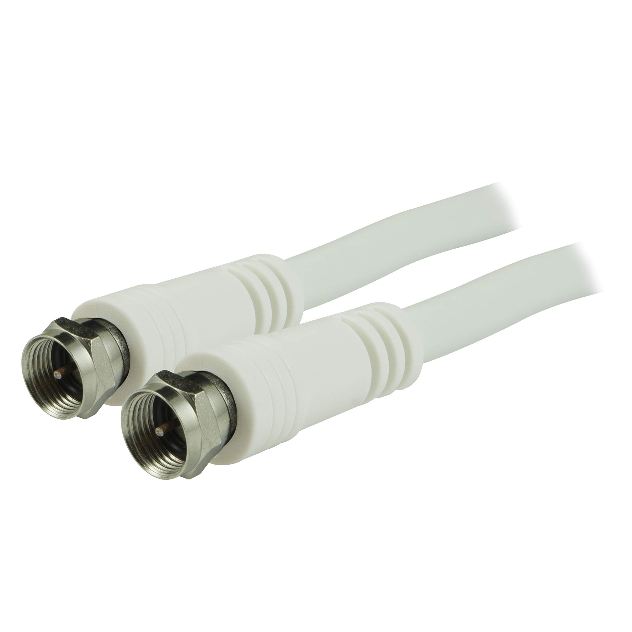 GE 33605 RG6 Coaxial Cable, 50ft (White) - Image 5