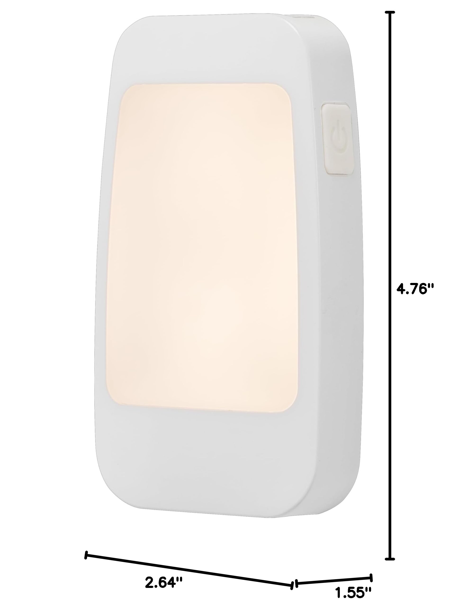 GE 4-in-1 LED Power Failure Night Light, Dusk-to-Dawn Sensor, Foldable Plug, Portable, Flashlight, Ideal for Storm, Outage, Emergency, Blackout, Hurricane, Tornado, White, 29679 - Image 9