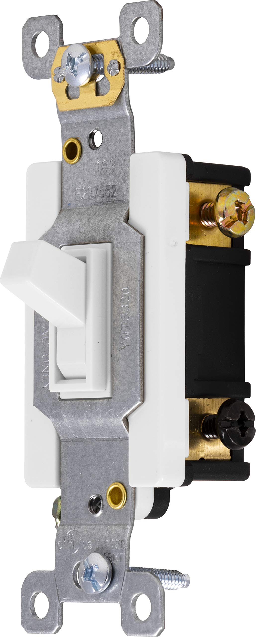 GE 42161 3-Way Toggle Switch, White - Image 4