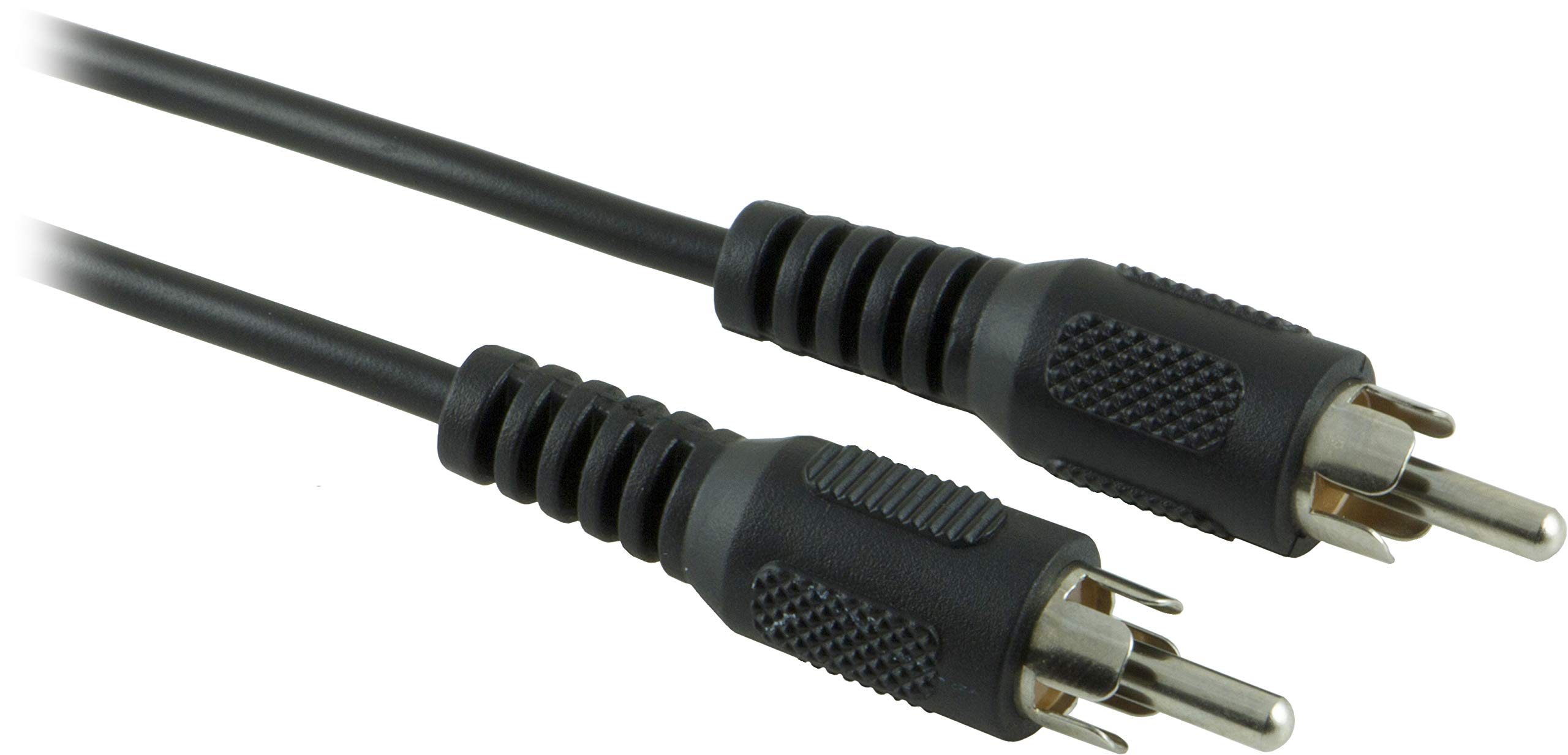 GE 6ft. Mono RCA Audio Cable, 2 Pack, Audio Only, Single Channel Audio Component Cord, 54407 - Image 3