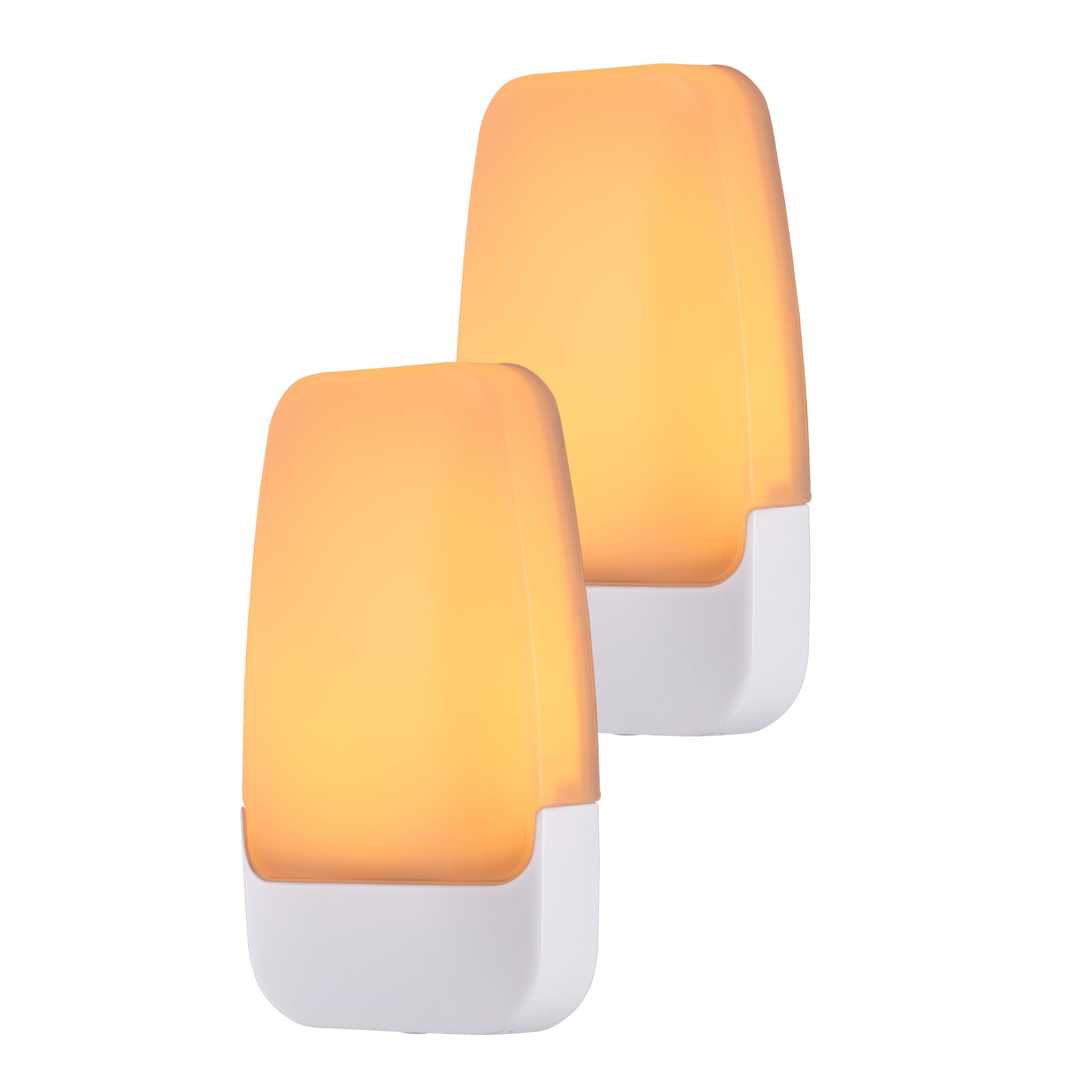 GE Sleeplite Night Lights Plug Into Wall, Dusk to Dawn Sensor, Ambient Lighting, Sleep Aid, Bathroom Décor, LED Lights for Bedroom, Apartment Essentials, Smart Home,76135, Amber, 2 Pack - Image 7