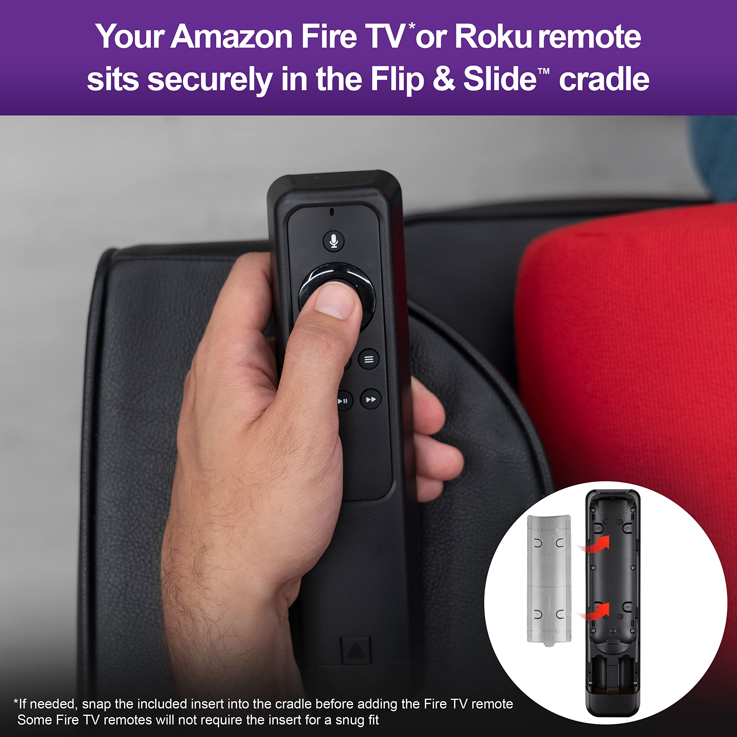 GE Universal Remote Control with Roku or Fire TV Streaming Remote Compartment, use with Samsung, Vizio, LG, Sony, Sharp, Apple TV, TCL, Smart TVs, Streaming Players, Blu-ray, DVD, 4-Device, 59046 - Image 5